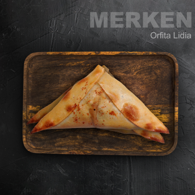 Empanada de Pino Merkén (horneada o frita)