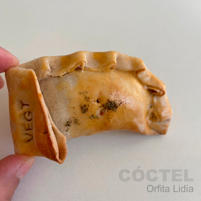 Empanada Vegetariana (horneada o frita)