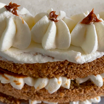 Torta Banoffee (apta para personas con diabetes)