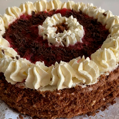Torta Selva Negra (apta para personas con diabetes)