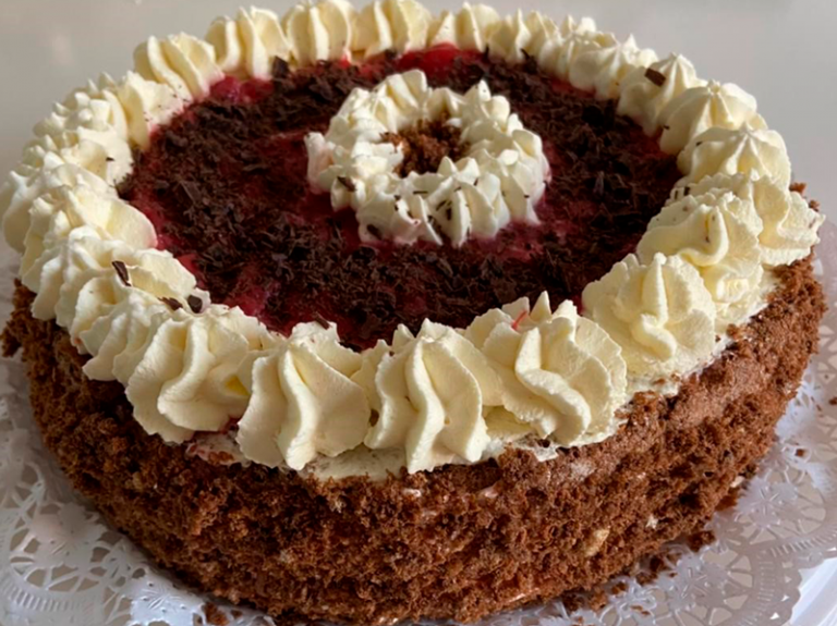 Torta Selva Negra (apta para personas con diabetes)